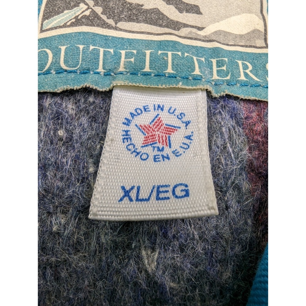 Vtg 90's Canyon Guide Outfitters Men's XL Blanket Lined Southwestern Jacket USA - Picture 4 of 15